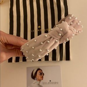 Lele Sadoughi Velvet Headband - new w/out tags